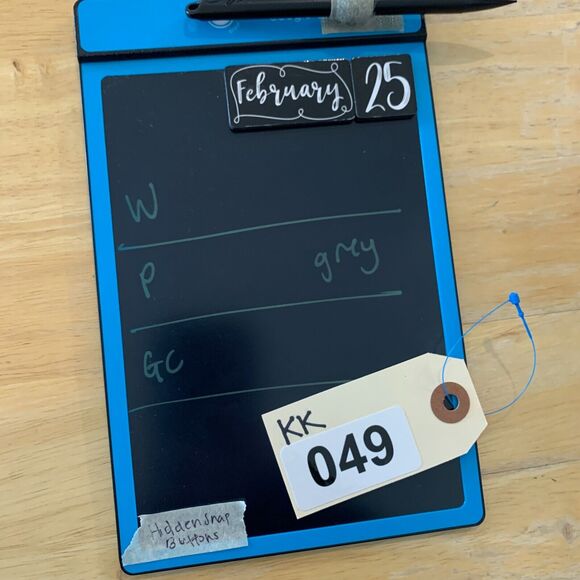 Michael Stars Sweater Womens OS One Size Grey Hidden Snap Buttons Long Sleeve - Picture 13 of 14